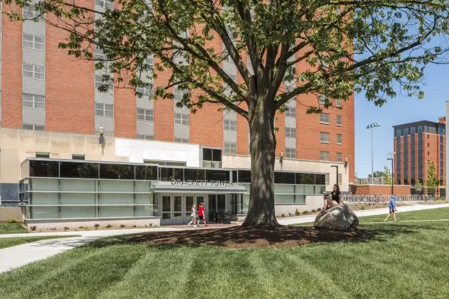 Drackett Tower exterior